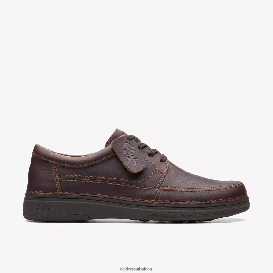 2Z8V2H768 Nature 5 Lo Clarks Dark Brown Leather