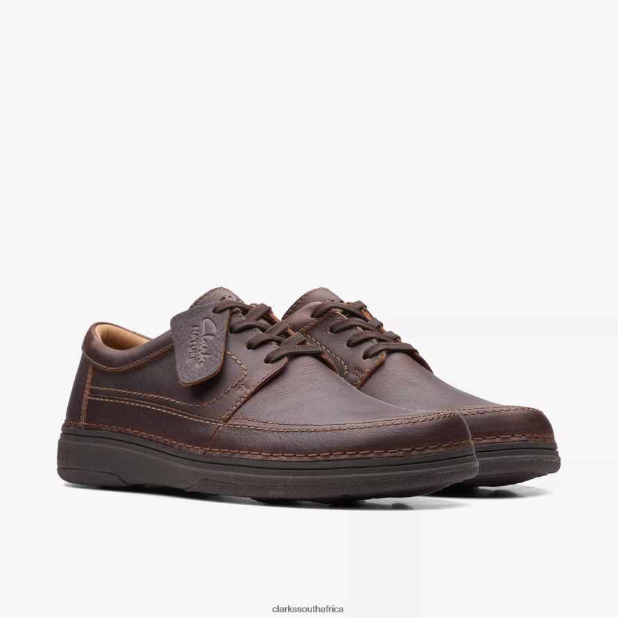 2Z8V2H768 Nature 5 Lo Clarks Dark Brown Leather