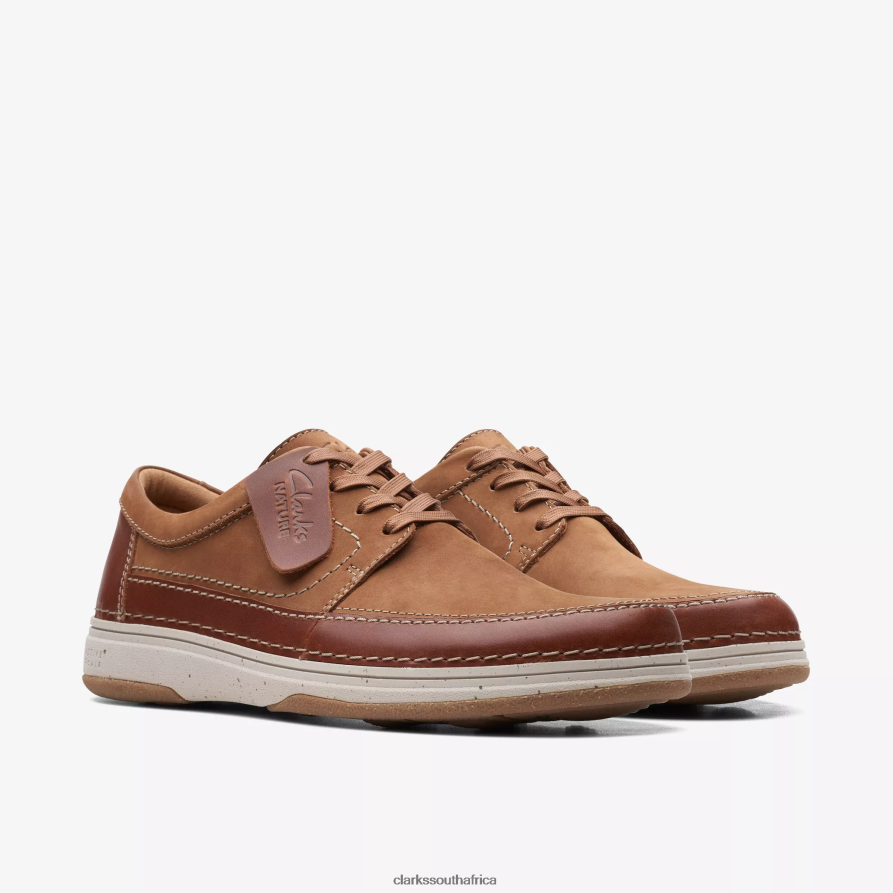 2Z8V2H769 Nature 5 Lo Clarks Dark Tan Combination