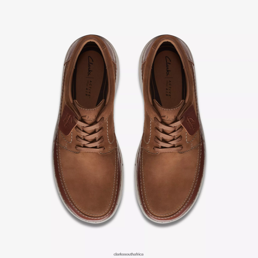 2Z8V2H769 Nature 5 Lo Clarks Dark Tan Combination