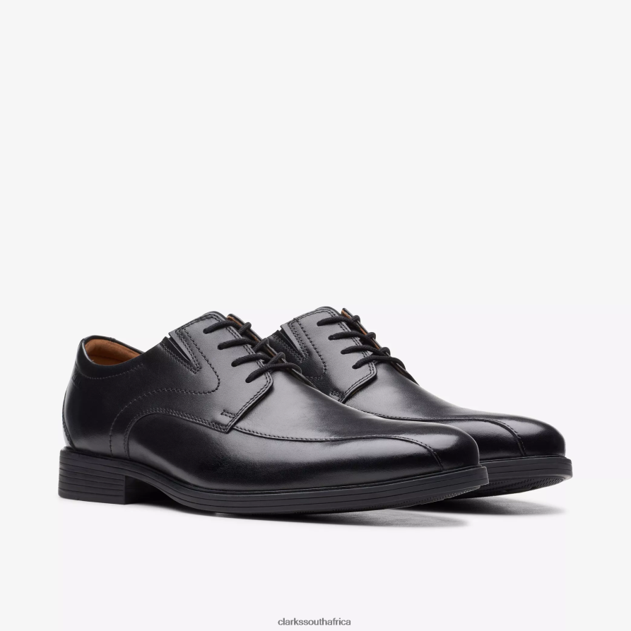 2Z8V2H794 Whiddon Pace Clarks Black Leather