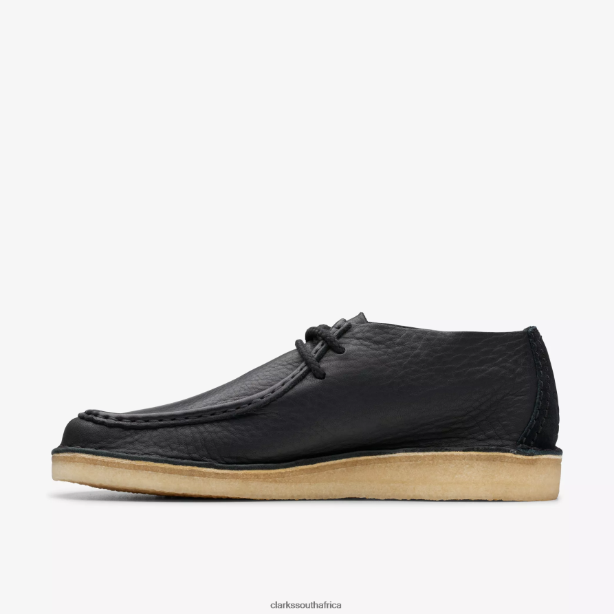 2Z8V2H802 Desert Nomad Clarks Black Leather