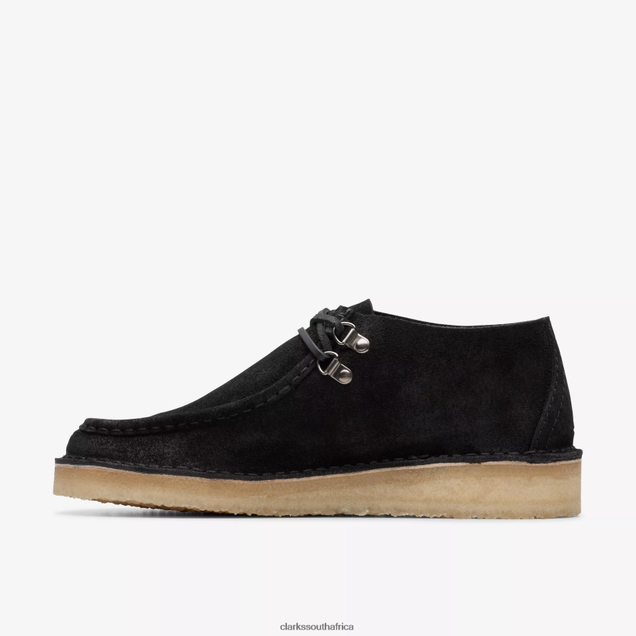 2Z8V2H805 Desert Nomad Clarks Black Suede