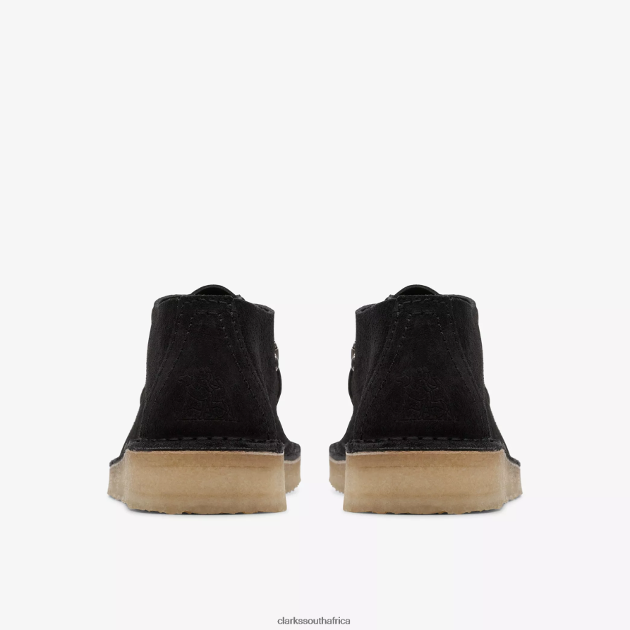 2Z8V2H805 Desert Nomad Clarks Black Suede