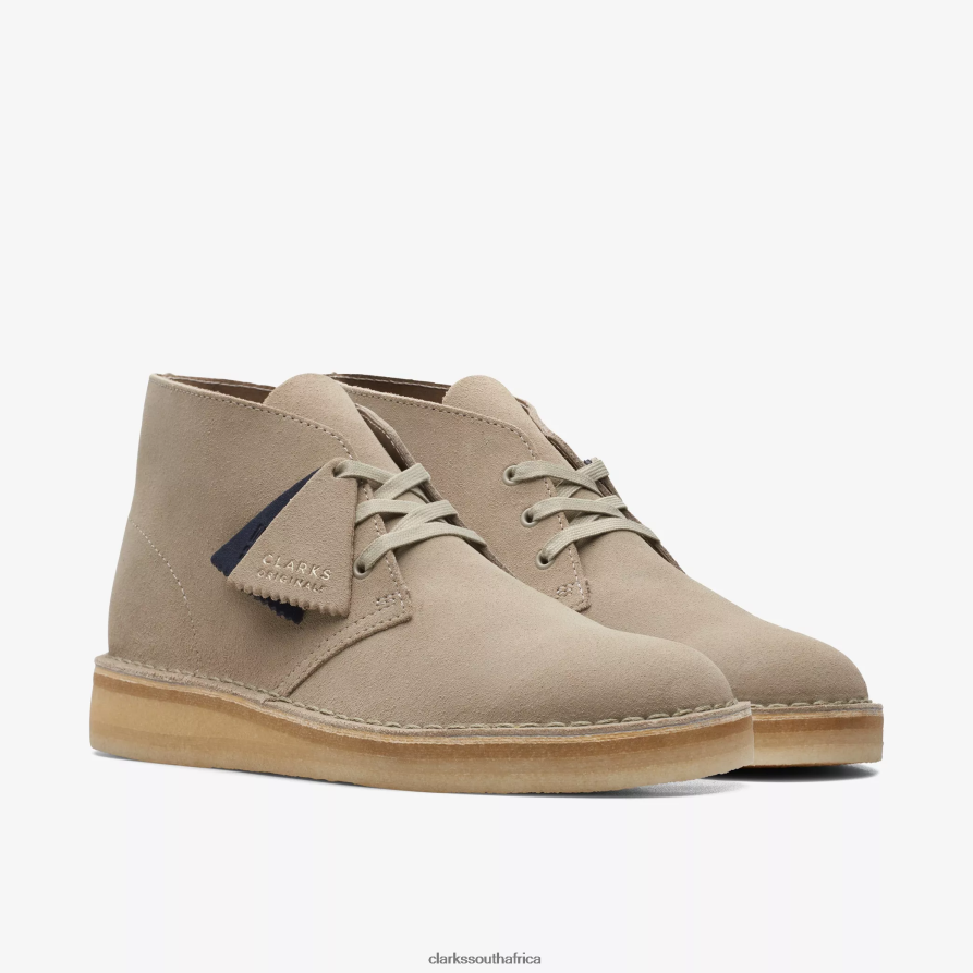 2Z8V2H806 Desert Coal Clarks Stone Suede