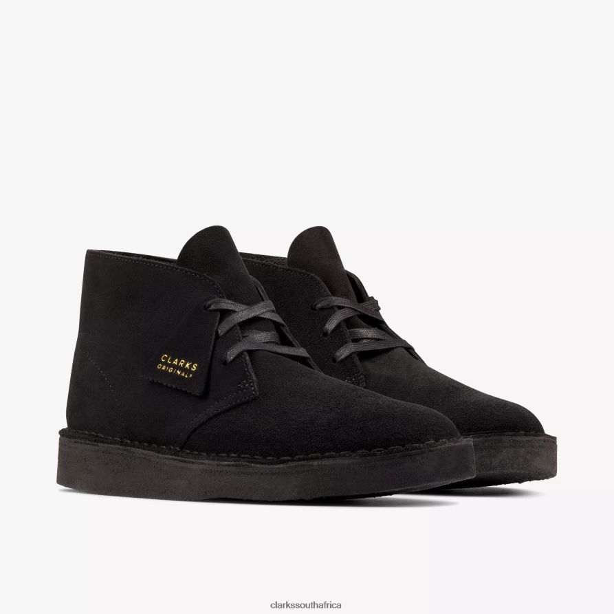 2Z8V2H807 Desert Coal Clarks Black Suede