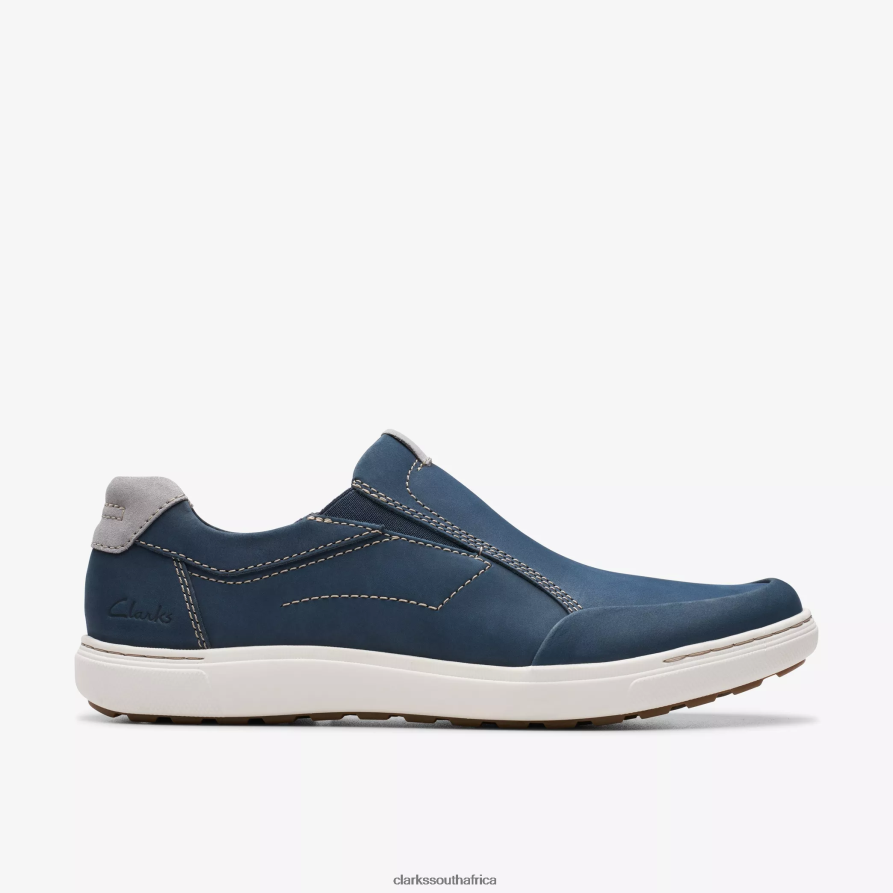 2Z8V2H811 Mapstone Step Clarks Navy Nubuck