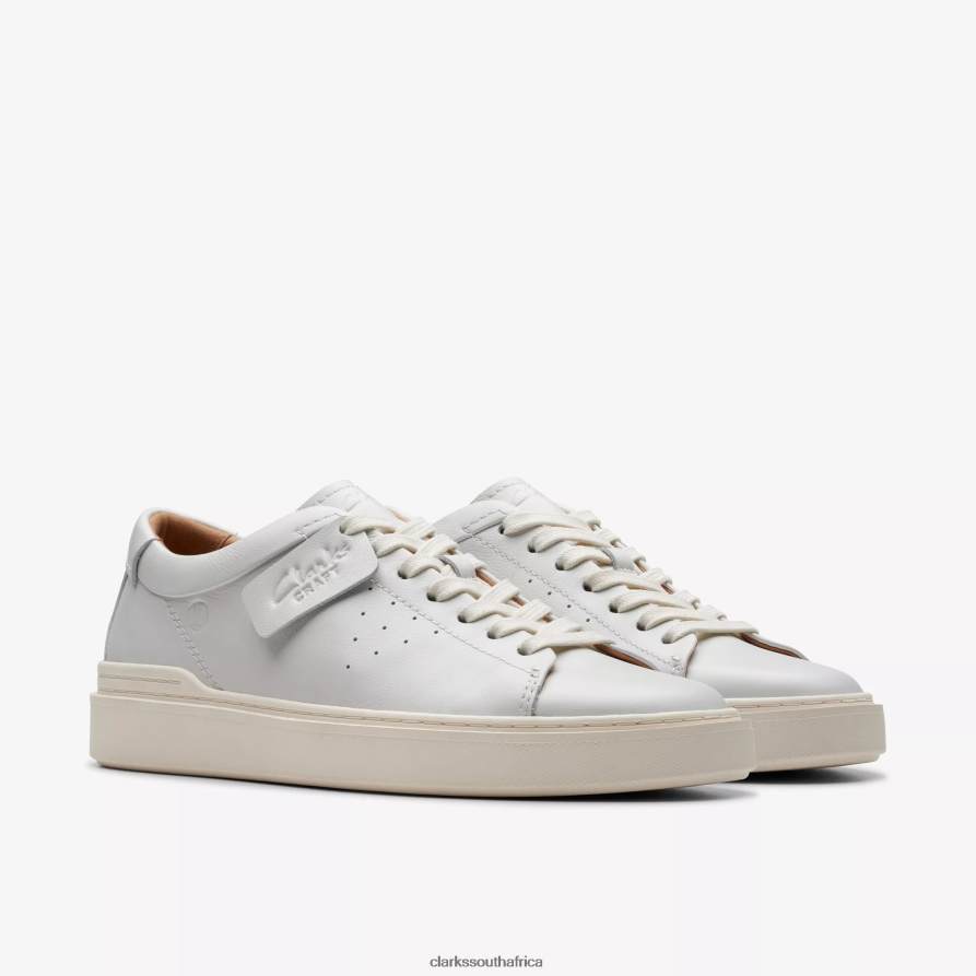 2Z8V2H817 Craft Swift Clarks White Leather