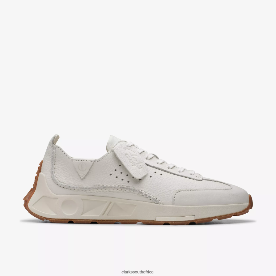 2Z8V2H822 Craft Speed Clarks White Leather