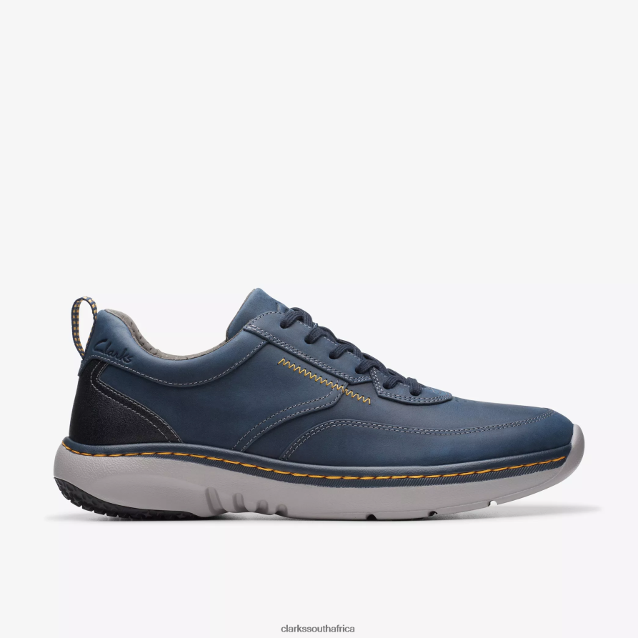 2Z8V2H827 Clarks Pro Lace Clarks Navy Leather