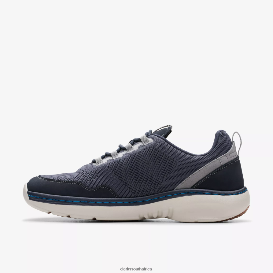 2Z8V2H829 Clarks Pro Knit Clarks Navy Combination