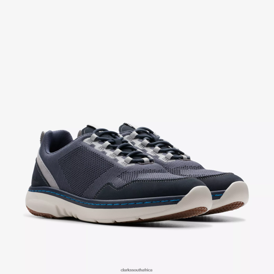 2Z8V2H829 Clarks Pro Knit Clarks Navy Combination