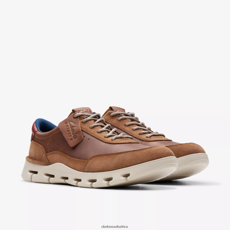 2Z8V2H833 Nature X One Clarks Dark Tan Leather