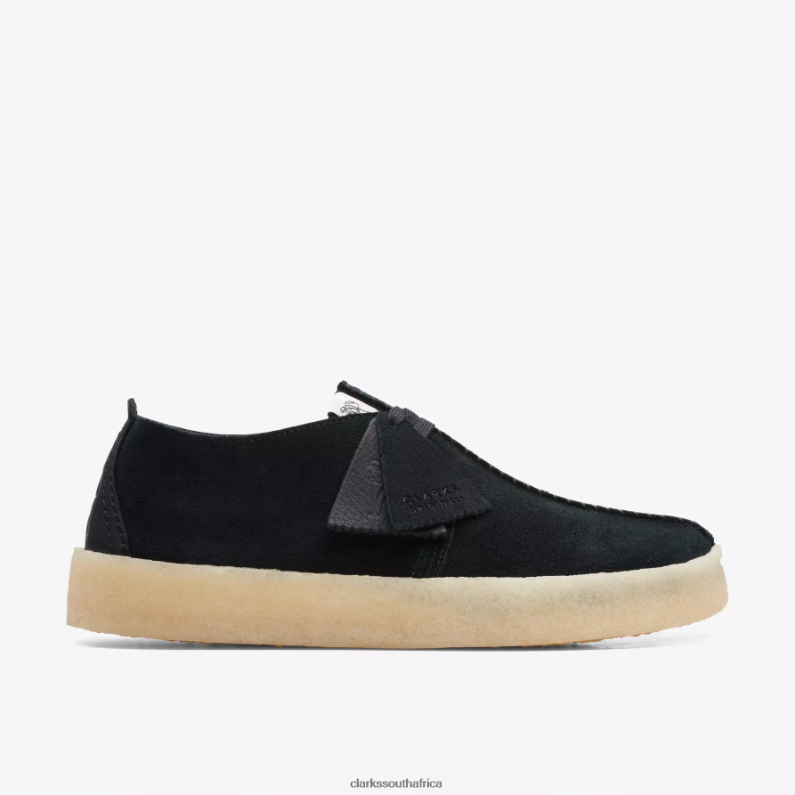 2Z8V2H851 Trek Cup Clarks Black Suede