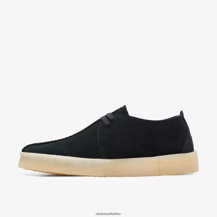 2Z8V2H851 Trek Cup Clarks Black Suede