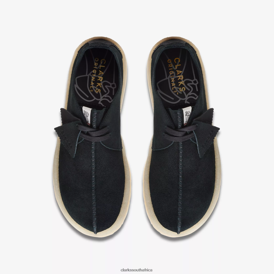 2Z8V2H851 Trek Cup Clarks Black Suede