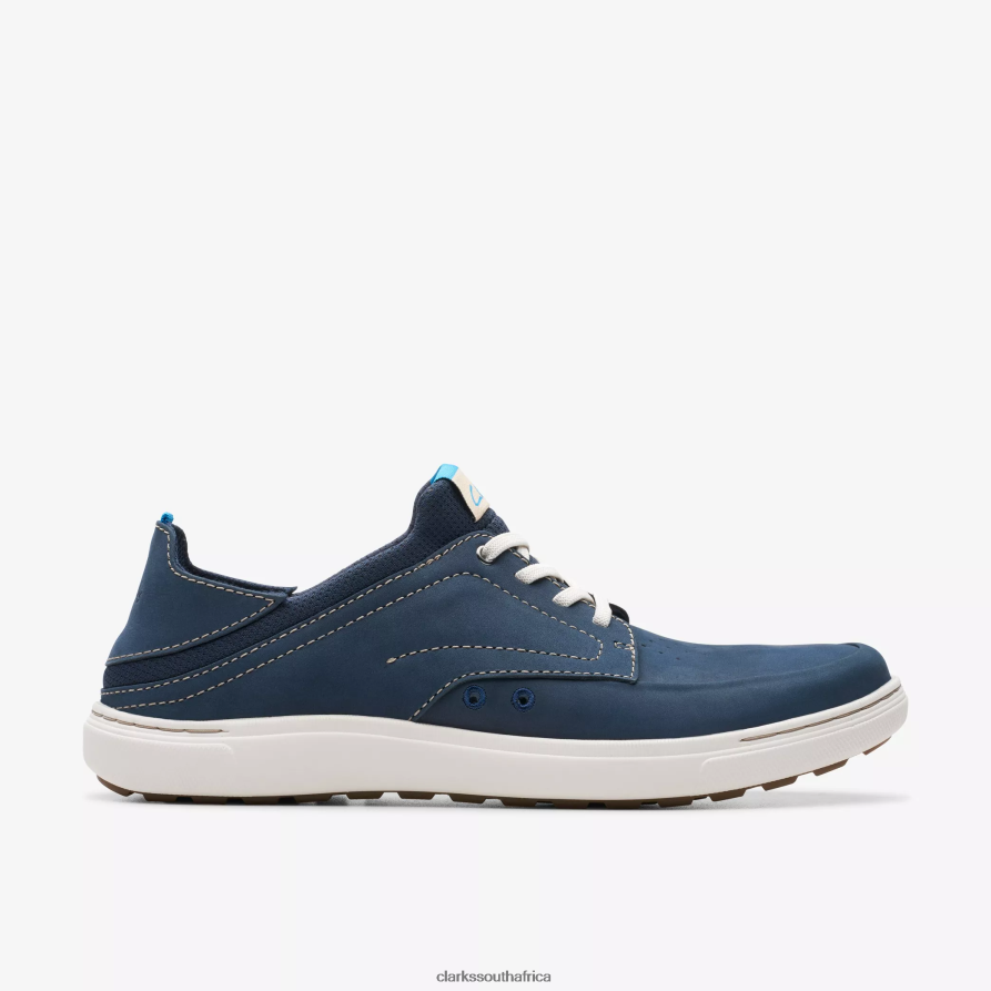 2Z8V2H852 Mapstone Easy Clarks Navy Nubuck