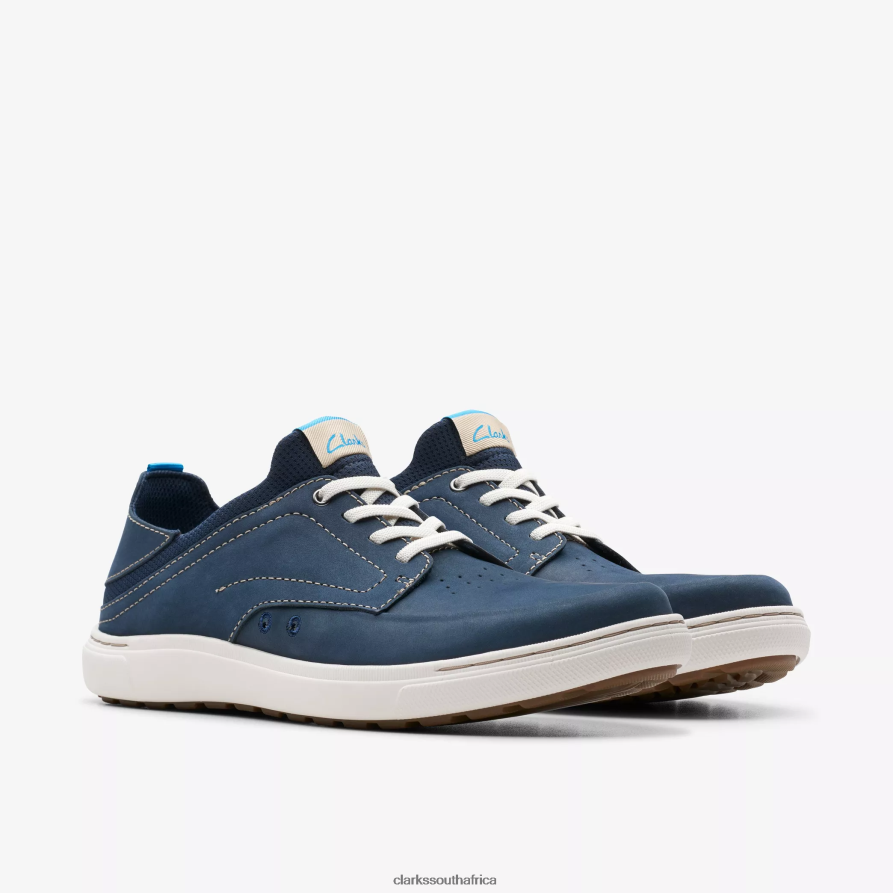 2Z8V2H852 Mapstone Easy Clarks Navy Nubuck