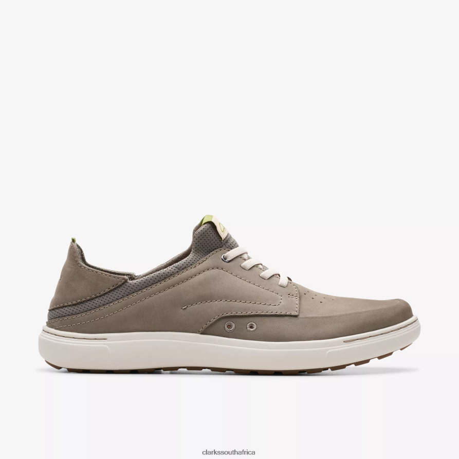 2Z8V2H853 Mapstone Easy Clarks Dark Grey Nubuck