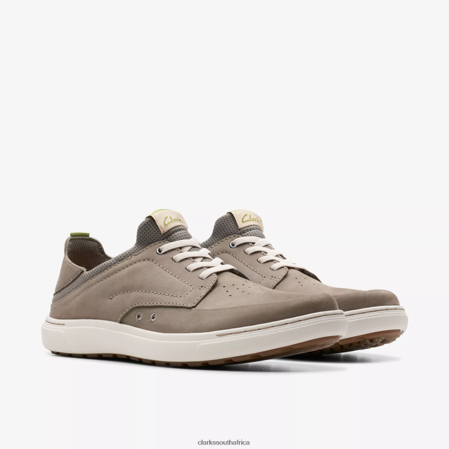 2Z8V2H853 Mapstone Easy Clarks Dark Grey Nubuck