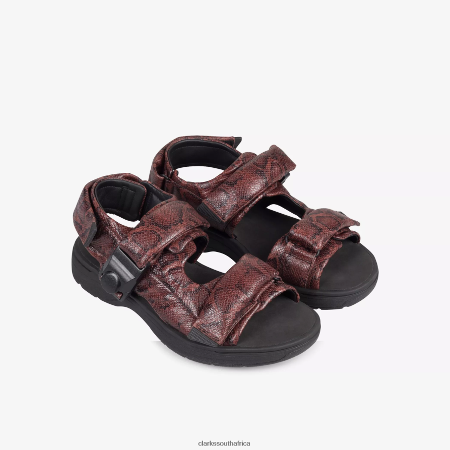 2Z8V2H865 Martine Rose Mens Sandal 1 Clarks Brown Snake