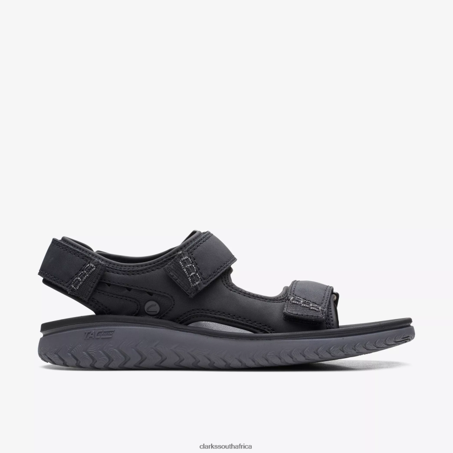 2Z8V2H876 Wesley Bay Clarks Black