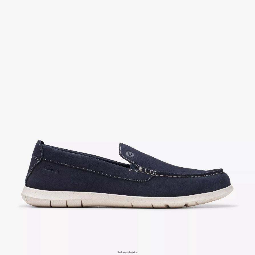 Navy Suede