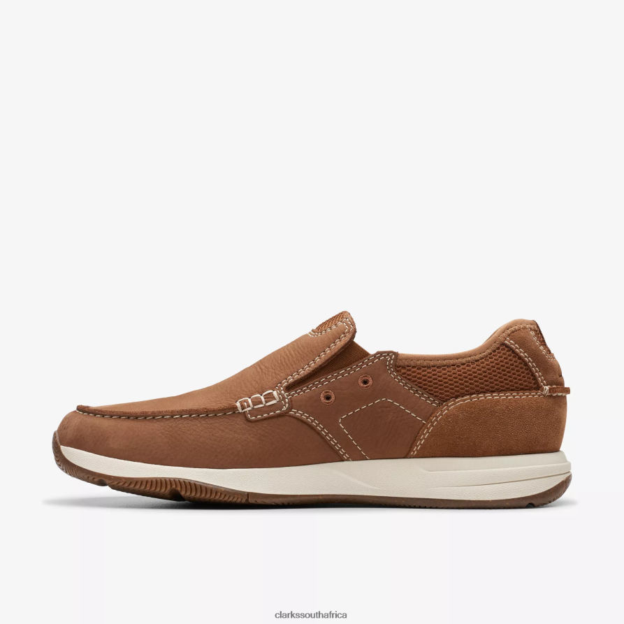 2Z8V2H892 Sailview Step Clarks Light Tan Nubuck