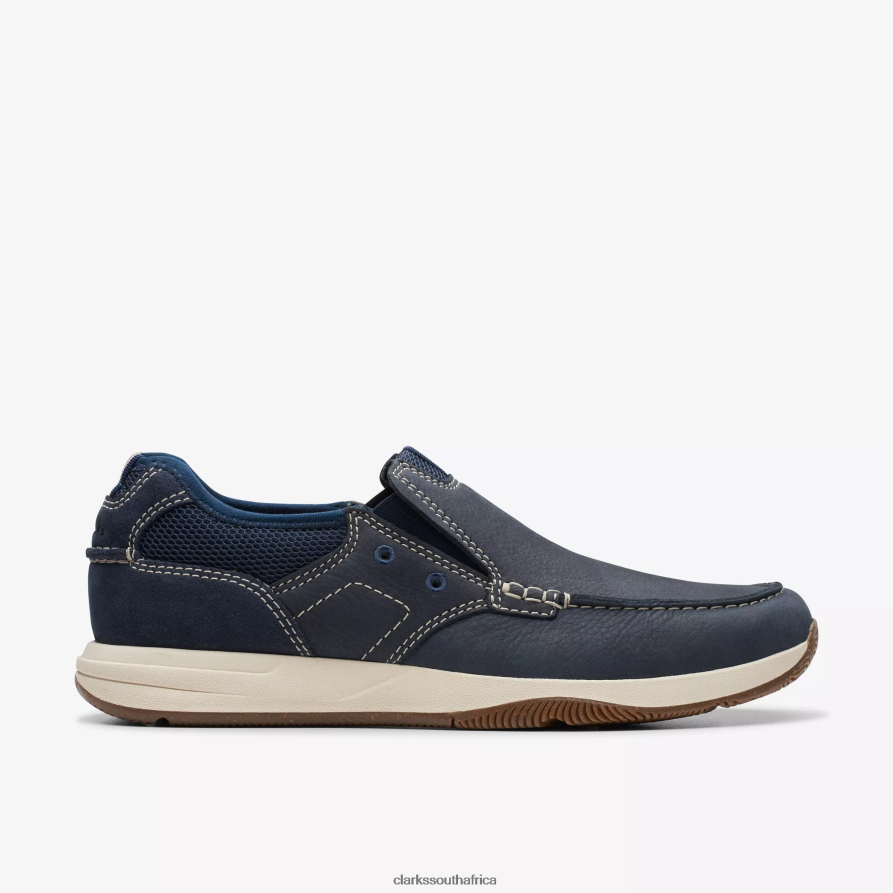 2Z8V2H893 Sailview Step Clarks Navy Nubuck