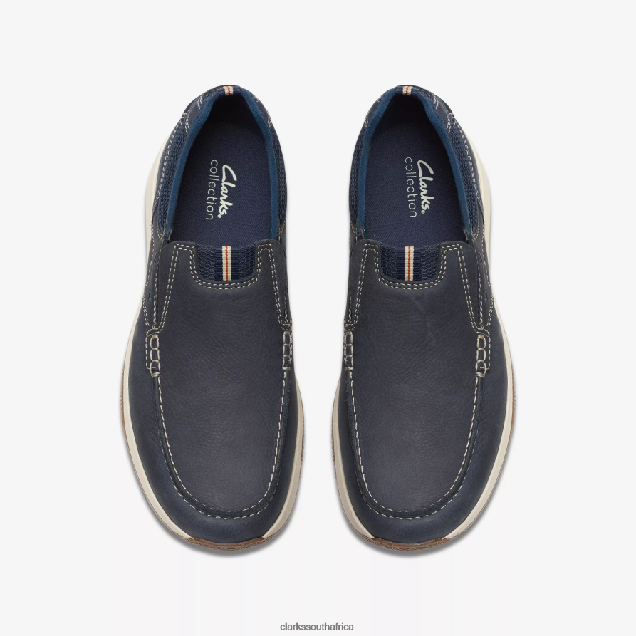 2Z8V2H893 Sailview Step Clarks Navy Nubuck