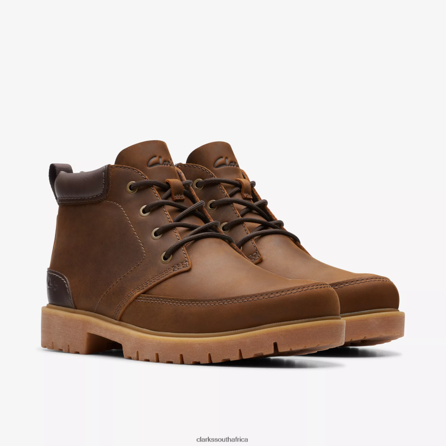 2Z8V2H904 Rossdale Mid Clarks Beeswax Leather