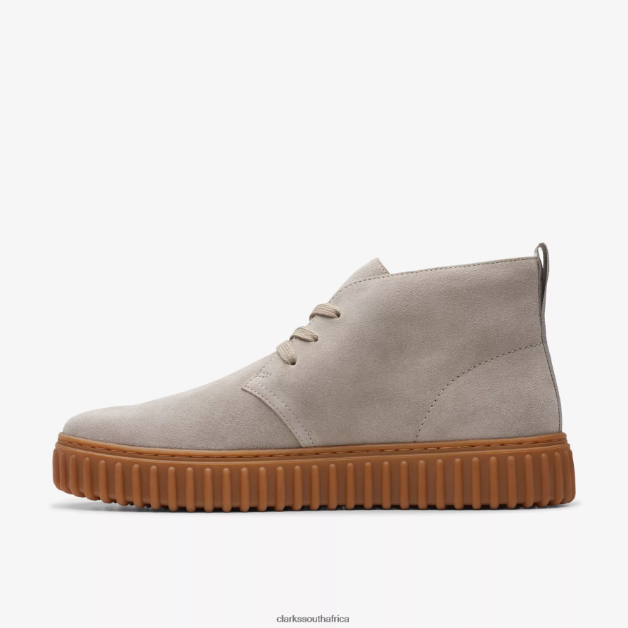 2Z8V2H905 Torhill Desert Boot Clarks Light Grey Suede