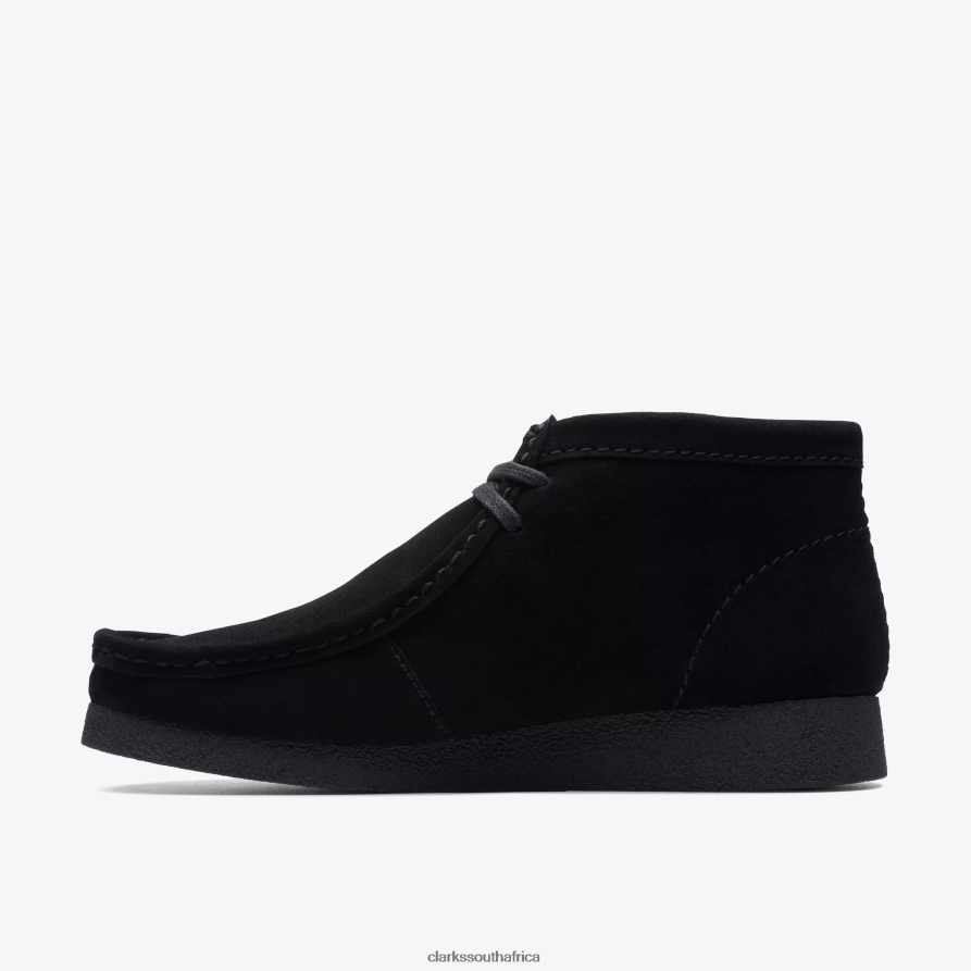 2Z8V2H912 Wallabee EVO Boot Clarks Black Suede