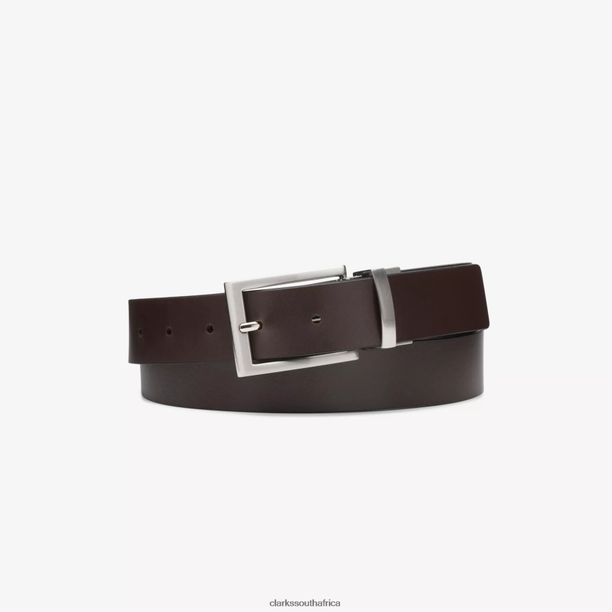 2Z8V2H948 Reversible Belt Clarks Black/Brown Leather