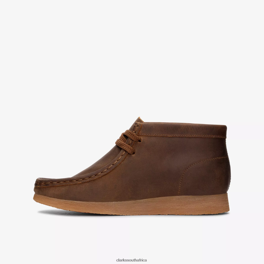 2Z8V2H993 Wallabee Boot Kid Clarks Beeswax