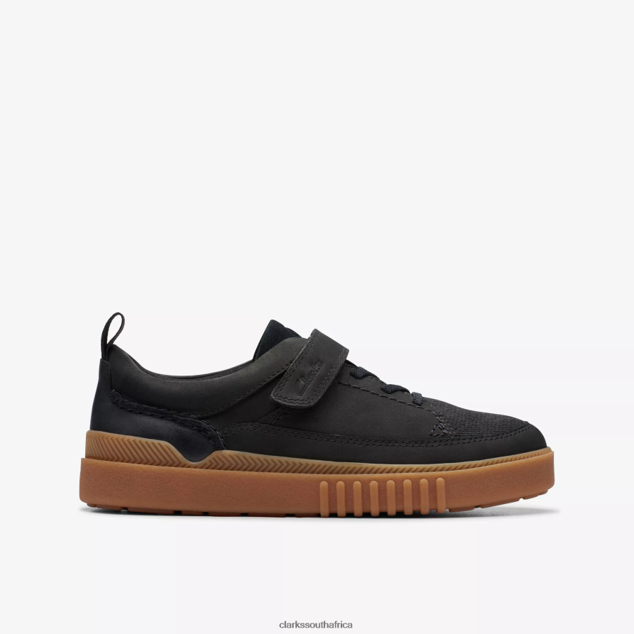 2Z8V2H999 Somerset Tor Kid Clarks Black