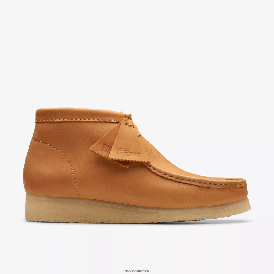 2Z8V2H656 Wallabee Boot Clarks Mid Tan Leather