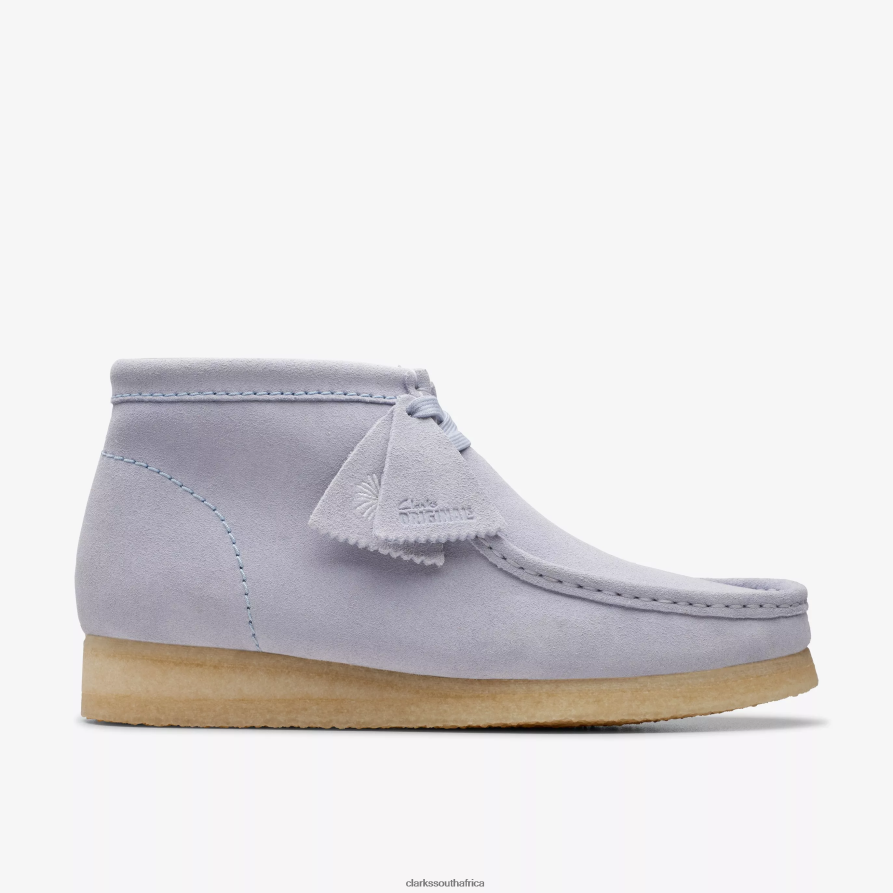 2Z8V2H658 Wallabee Boot Clarks Cloud Grey Suede