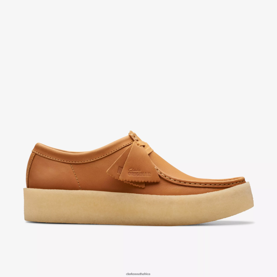 2Z8V2H677 Wallabee Cup Clarks Mid Tan Leather