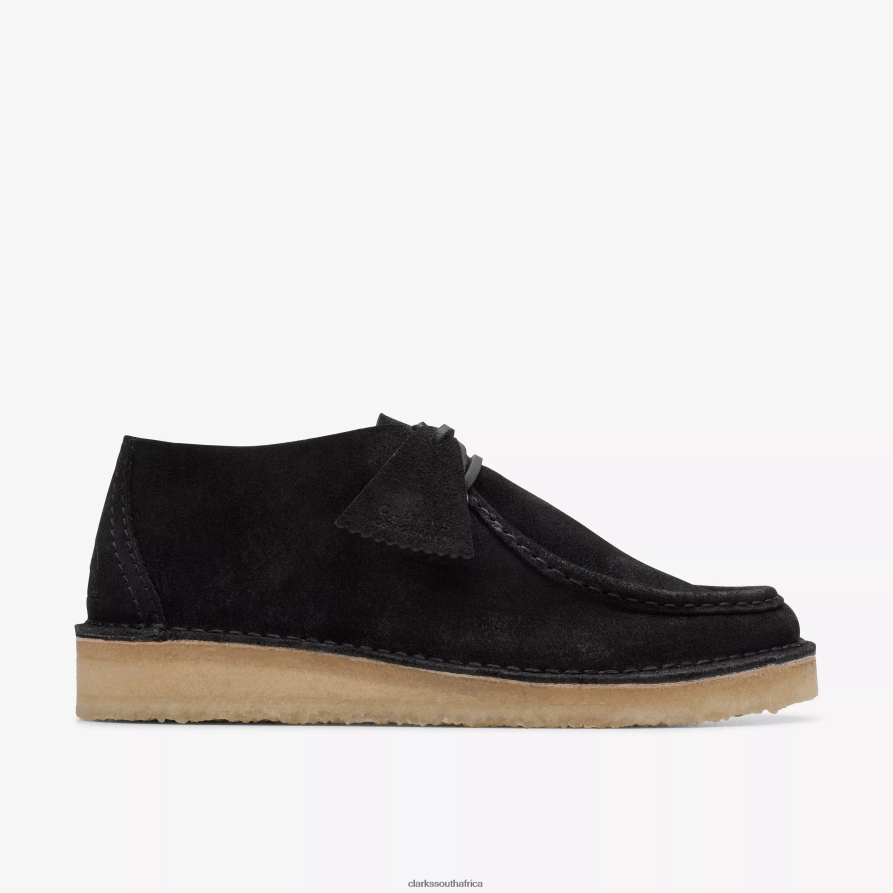 2Z8V2H805 Desert Nomad Clarks Black Suede