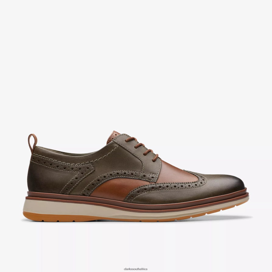 2Z8V2H717 Chantry Wing Clarks Dark Olive Combination