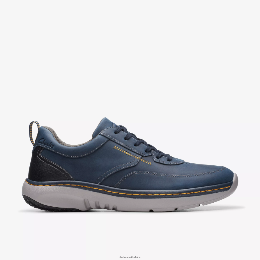 2Z8V2H827 Clarks Pro Lace Clarks Navy Leather