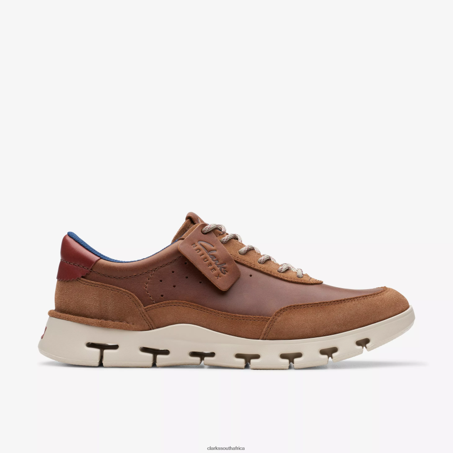 2Z8V2H833 Nature X One Clarks Dark Tan Leather