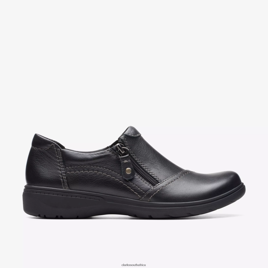 2Z8V2H589 Carleigh Ray Clarks Black Leather