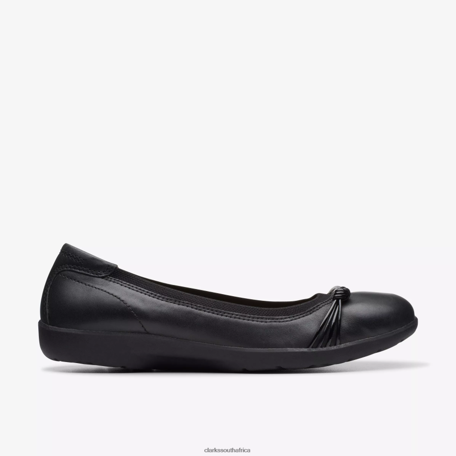 2Z8V2H307 Meadow Rae Clarks Black Leather