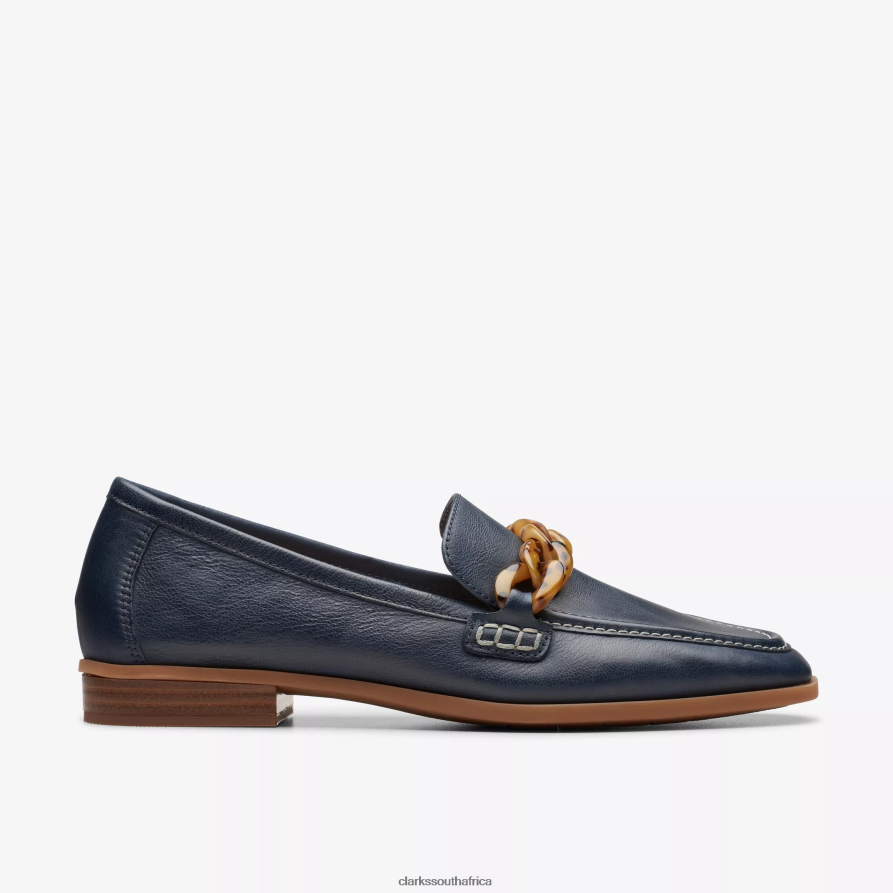 2Z8V2H225 Sarafyna Iris Clarks Navy Leather