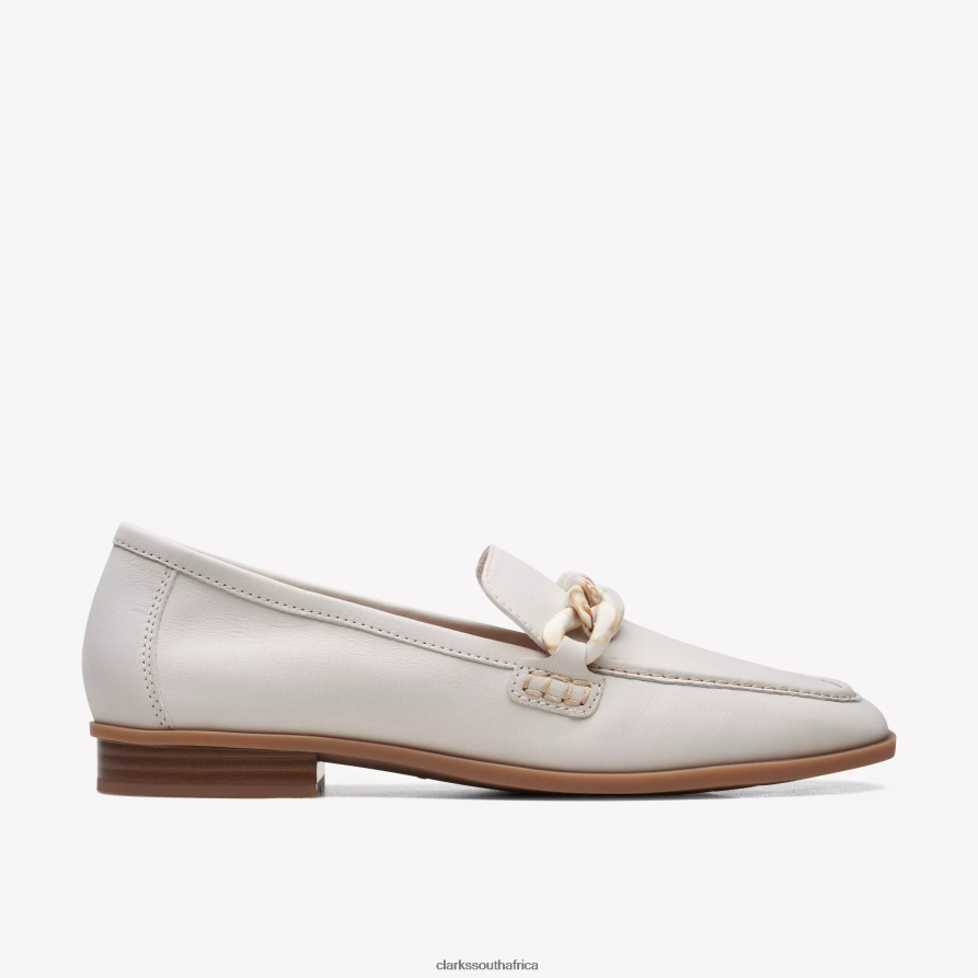 2Z8V2H226 Sarafyna Iris Clarks White Leather