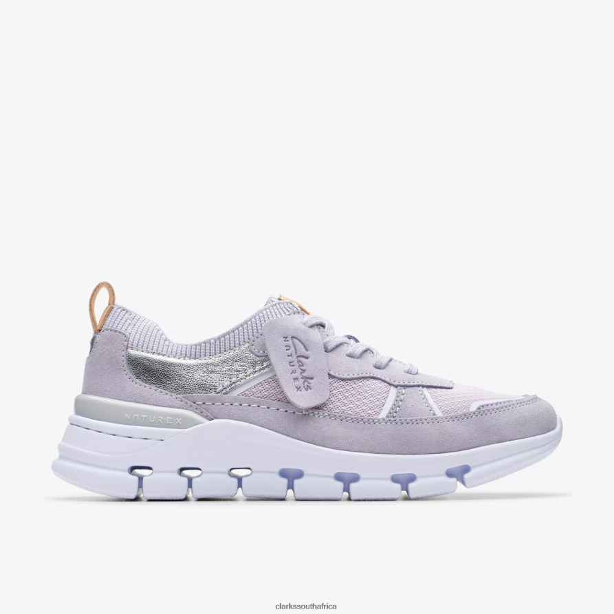 2Z8V2H337 NATURE X COVE Clarks Lilac Combination